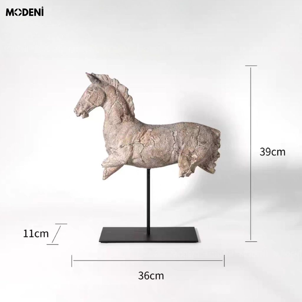 Tượng Trang Trí Kiron Composite Tạo Hình Cổ Vật Mang Hơi Thở Phục Hưng Làm Quà Tặng Doanh Nhân