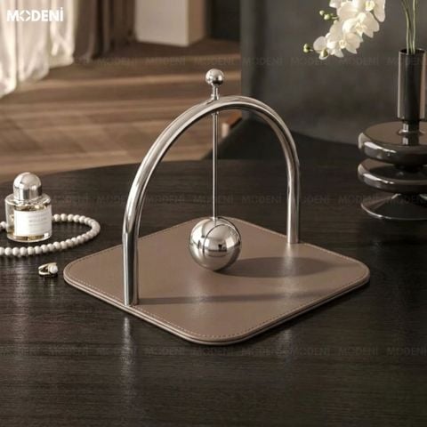  Hộp Khăn Giấy Orion Thép Không Gỉ Phối Da Cao Cấp Màu Nâu Phong Cách Hiện Đại Sang Trọng 