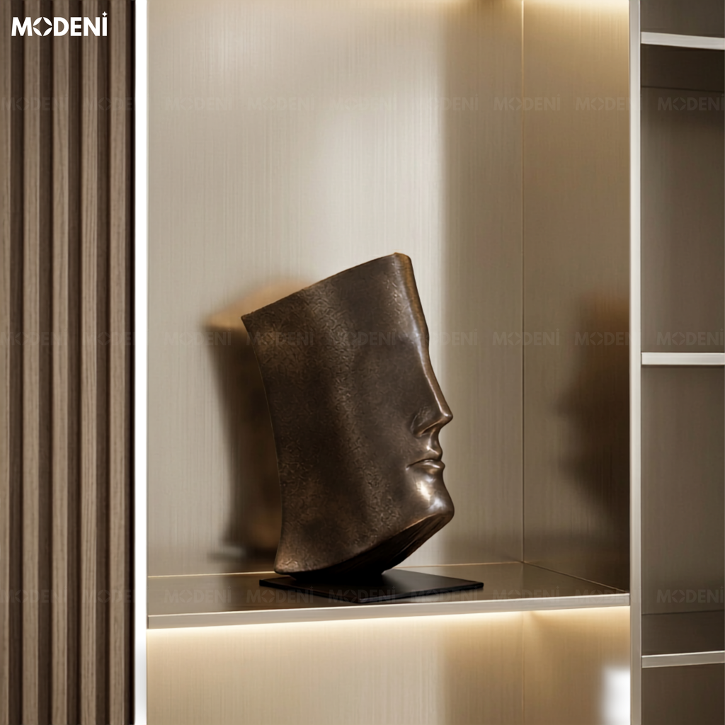 Tượng MindForm Decor Nghệ Thuật Trừu Tượng – Tượng Hiện Đại Để Bàn Làm Việc & Không Gian Sáng Tạo