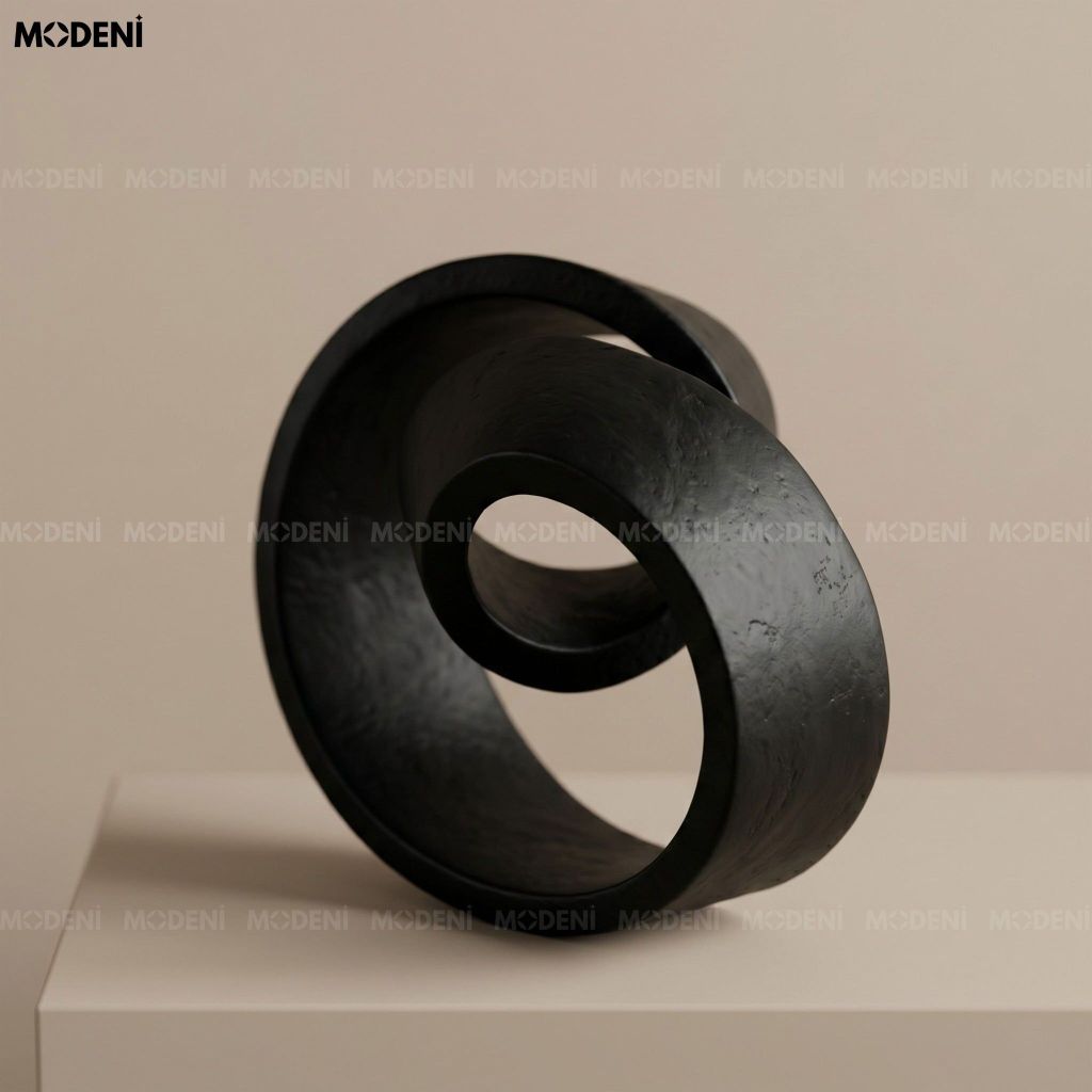 Set Decor Noir Muse Cao Cấp Phong Cách Modern Luxury Kết Hợp Artistic Minimalism