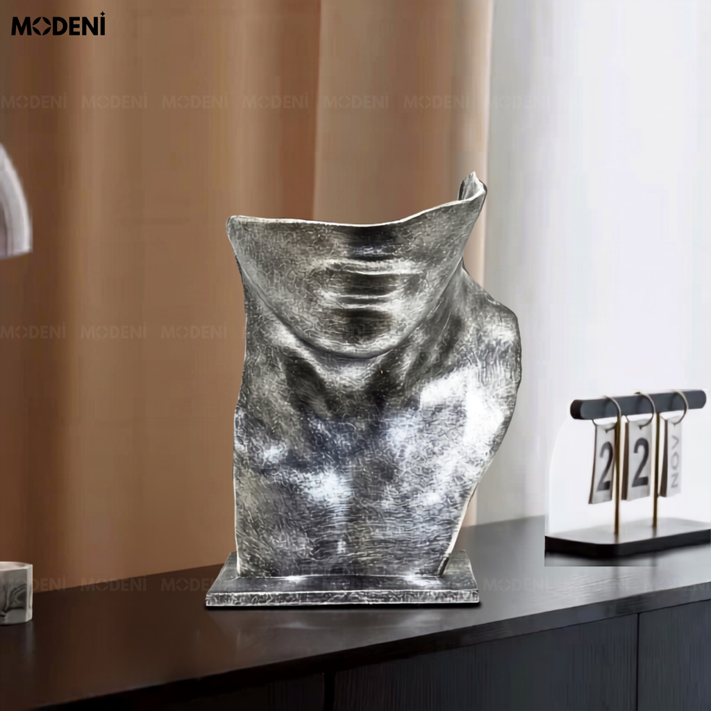 Tượng Trang Trí Velmir Cao Cấp - Nghệ Thuật Trừu Tượng, Decor Bàn Làm Việc Sang Trọng
