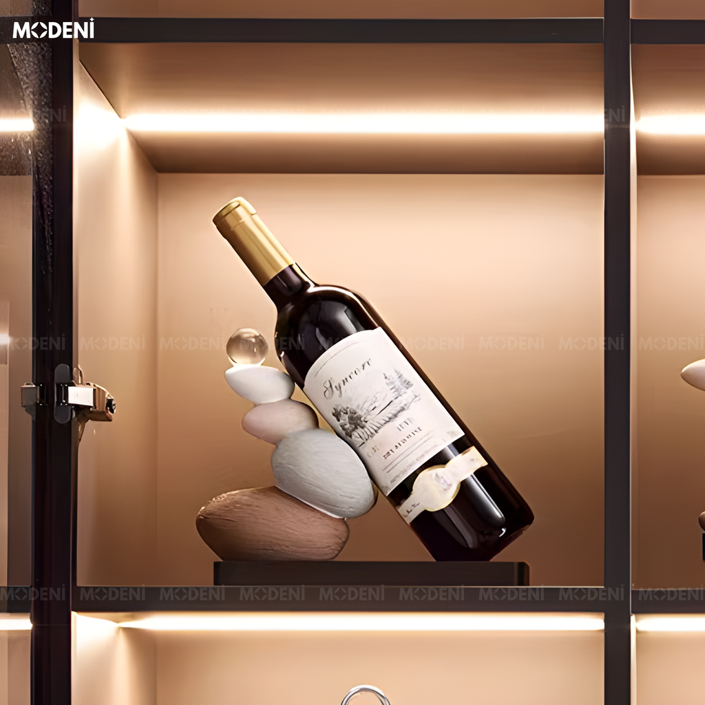 Kê Rượu Carin Trang Trí Kệ Trưng Bày Nghệ Thuật Cao Cấp – Thiết Kế Hiện Đại, Sang Trọng Cho Tủ Rượu Và Phòng Khách