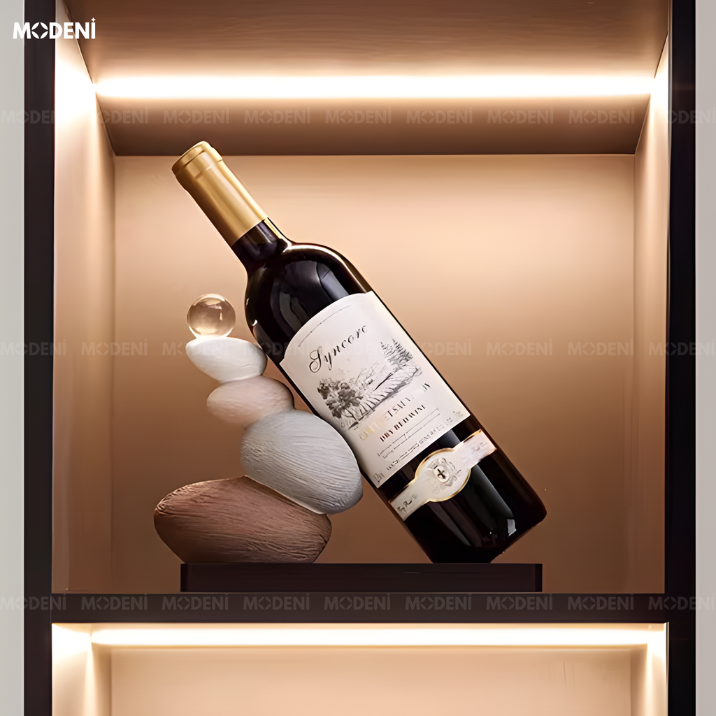 Kê Rượu Carin Trang Trí Kệ Trưng Bày Nghệ Thuật Cao Cấp – Thiết Kế Hiện Đại, Sang Trọng Cho Tủ Rượu Và Phòng Khách