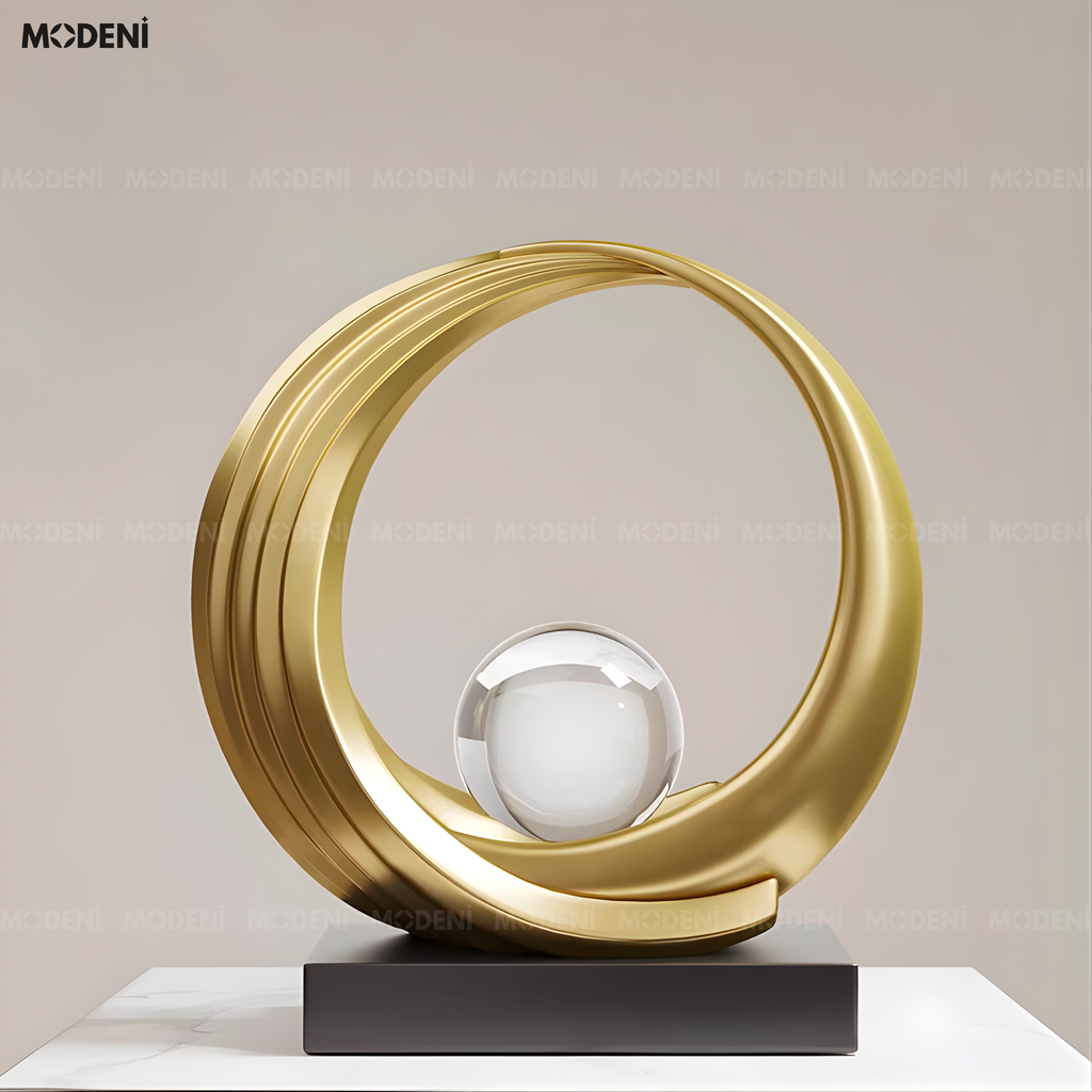 Tượng Trang Trí Solaris Cao Cấp Thiết Kế Độc Đáo, Nghệ Thuật Phong Cách Hiện Đại Sang Trọng