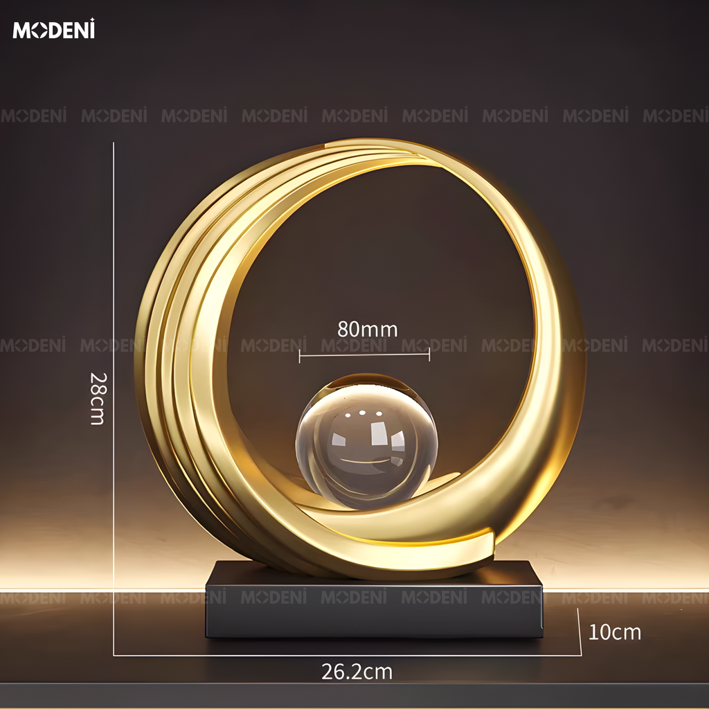 Tượng Trang Trí Solaris Cao Cấp Thiết Kế Độc Đáo, Nghệ Thuật Phong Cách Hiện Đại Sang Trọng