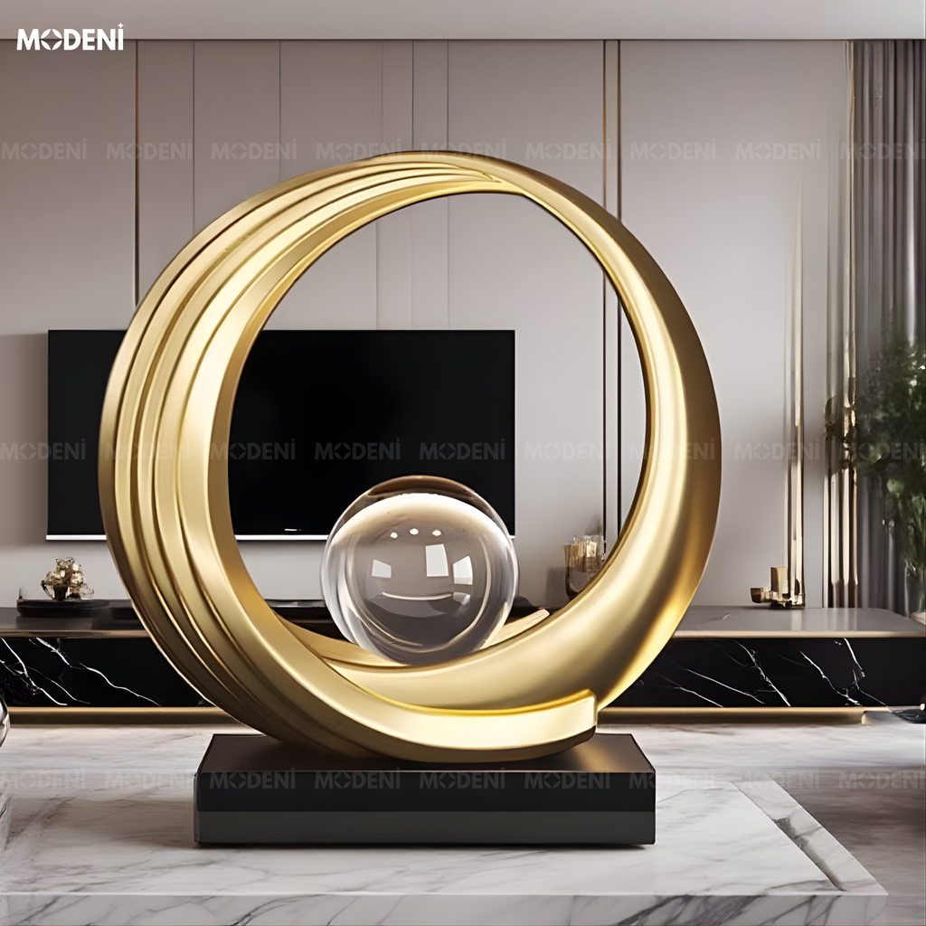 Tượng Trang Trí Solaris Cao Cấp Thiết Kế Độc Đáo, Nghệ Thuật Phong Cách Hiện Đại Sang Trọng