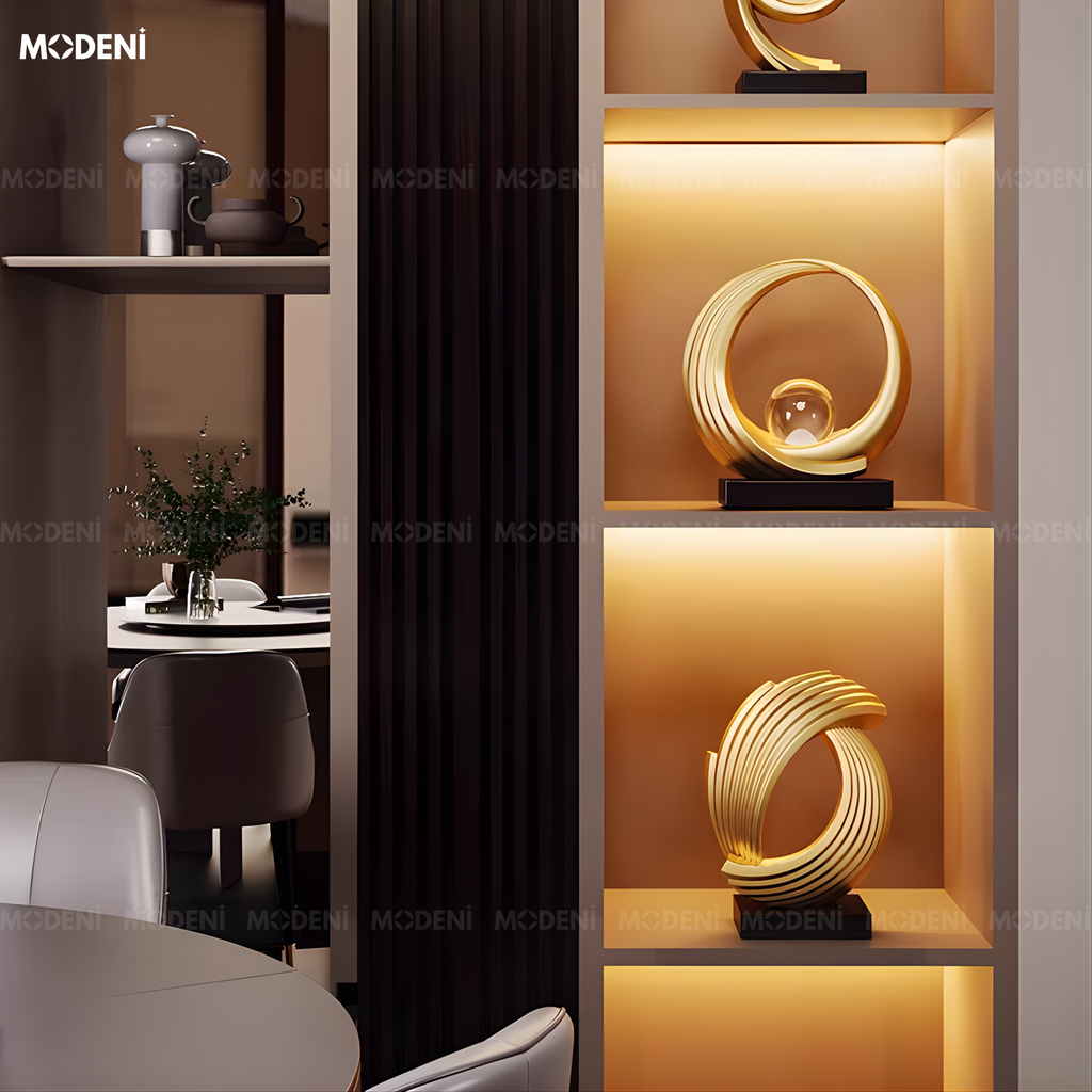 Tượng Trang Trí Solaris Cao Cấp Thiết Kế Độc Đáo, Nghệ Thuật Phong Cách Hiện Đại Sang Trọng