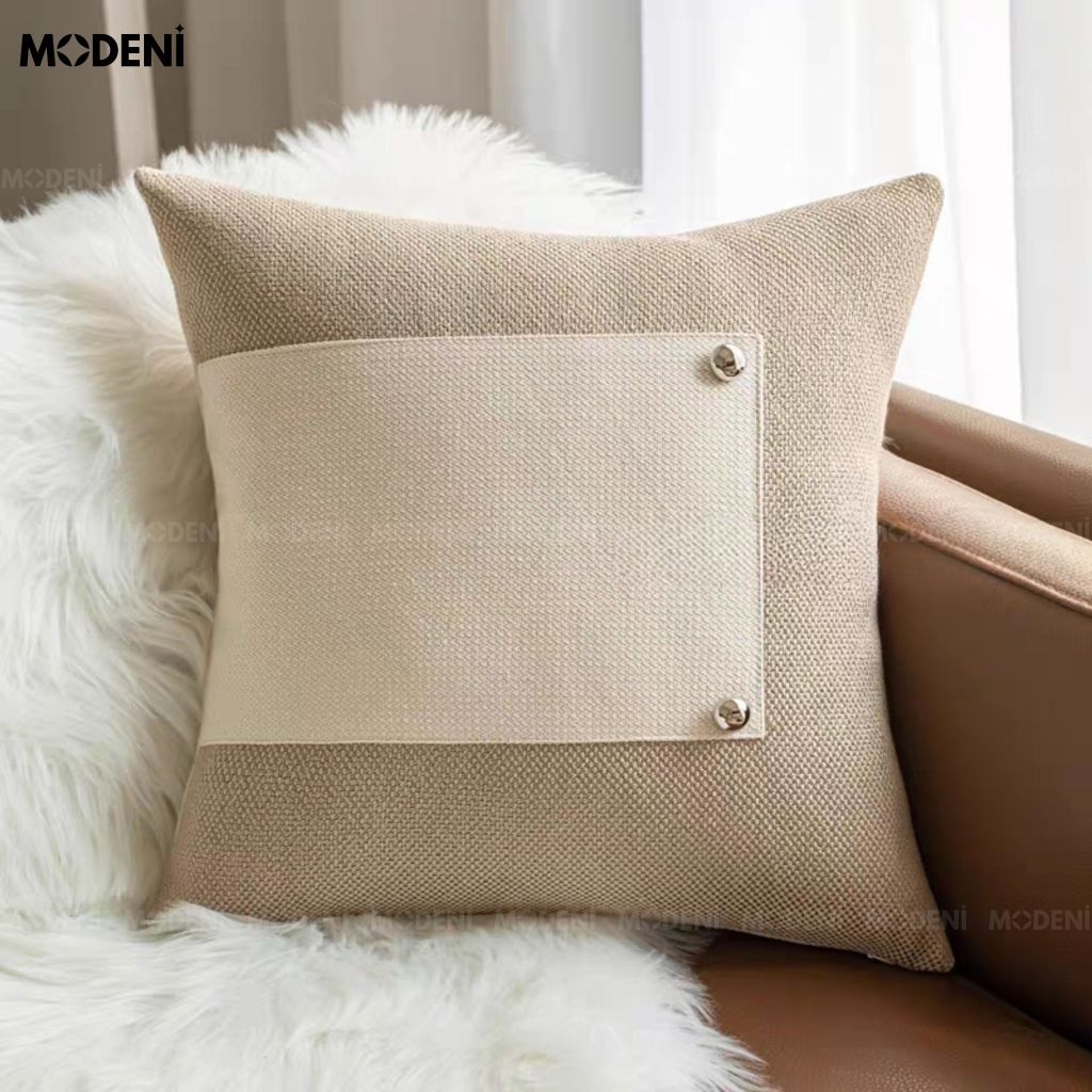 Set Vỏ Gối Sofa Amber Luxe Cao Cấp Phong Cách Modern Luxury Kết Hợp Classic Heritage
