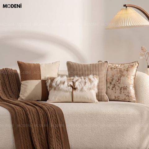  Set Vỏ Gối The Autumn Oasis Cao Cấp Phong Cách Mang Hơi Hướng Châu Âu Hiện Đại, Cổ Điển Đan Xen 