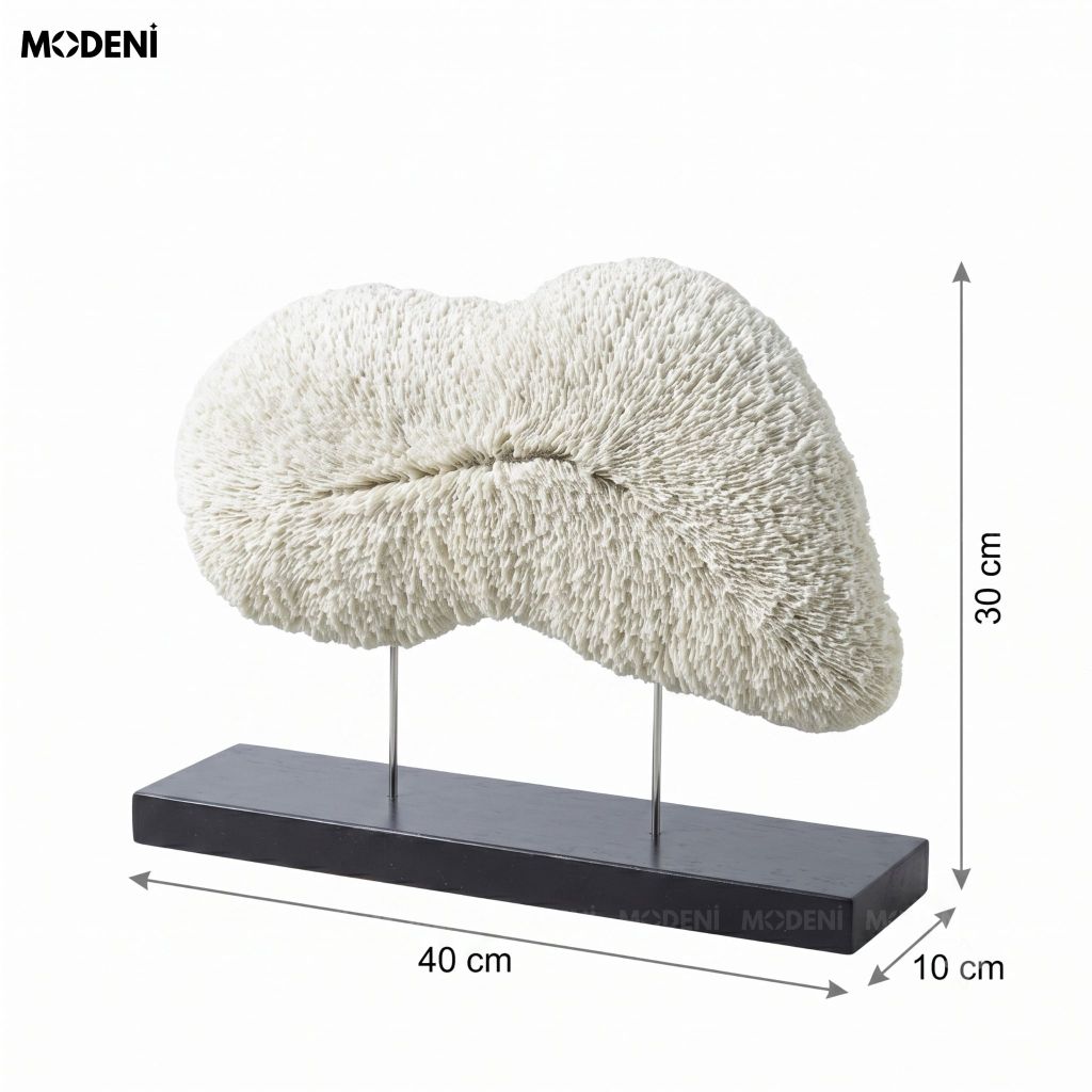 Tượng Trang Trí Cumulus Khối Vải Đế Nguyên Khối Đậm Chất Triển Lãm Kết Cấu Bề Mặt Mềm Mại Làm Quà Tặng Tân Gia