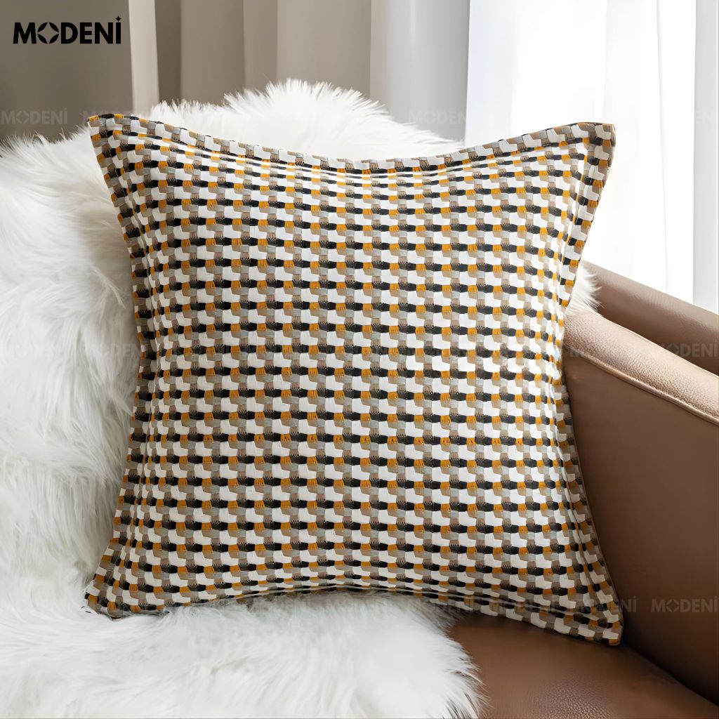 Set Vỏ Gối Sofa Amber Luxe Cao Cấp Phong Cách Modern Luxury Kết Hợp Classic Heritage