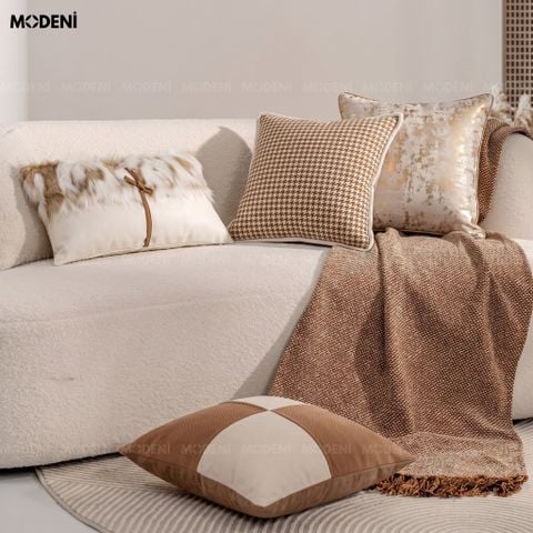  Set Vỏ Gối The Autumn Oasis Cao Cấp Phong Cách Mang Hơi Hướng Châu Âu Hiện Đại, Cổ Điển Đan Xen 