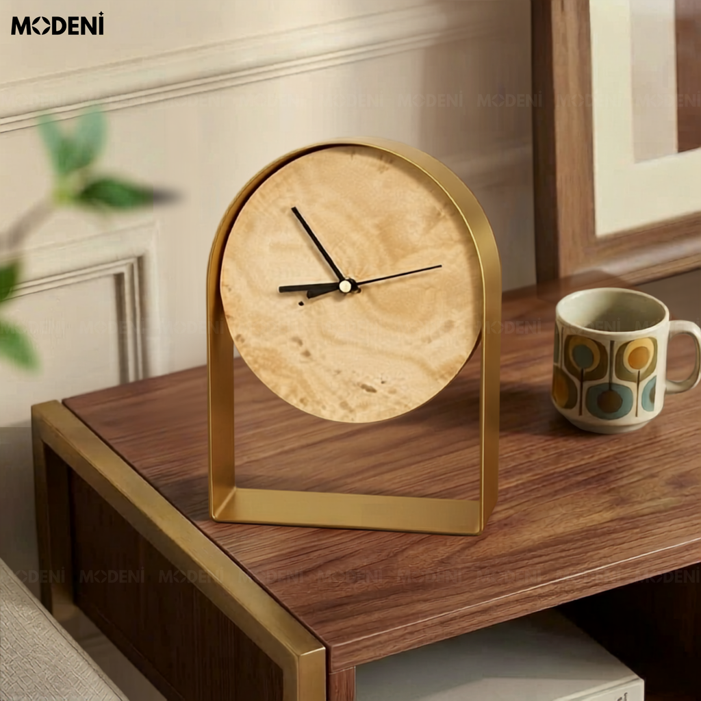 Tượng Arca Vàng Đồng Hồ Cao Cấp - Thiết Kế Hình Vòm, Nghệ Thuật Điêu Khắc Thời Gian Đương Đại Đẳng Cấp Tình trạng: Còn hàng
