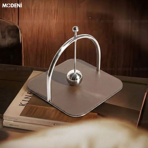 Hộp Khăn Giấy Orion Thép Không Gỉ Phối Da Cao Cấp Màu Nâu Phong Cách Hiện Đại Sang Trọng 