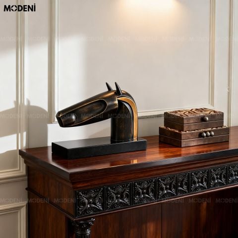  Tượng Trang Trí Equis Cao Cấp – Tuyệt Tác Trừu Tượng Thượng Lưu, Biểu Tượng Sức Mạnh & Khát Vọng Vương Giả 