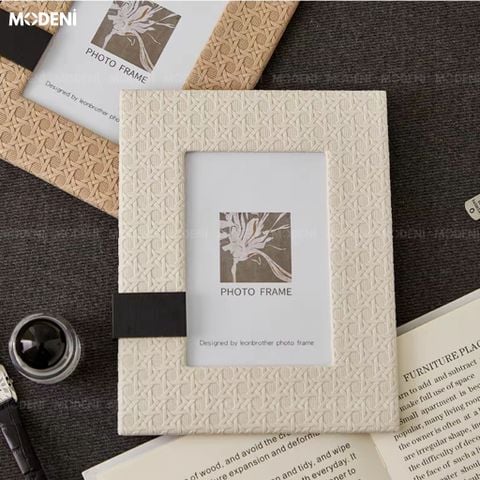  Set Khung Ảnh Remy Be Da Kết Hợp Vải Nhung Cao Cấp Cho Không Gian Hiện Đại Sang Trọng 