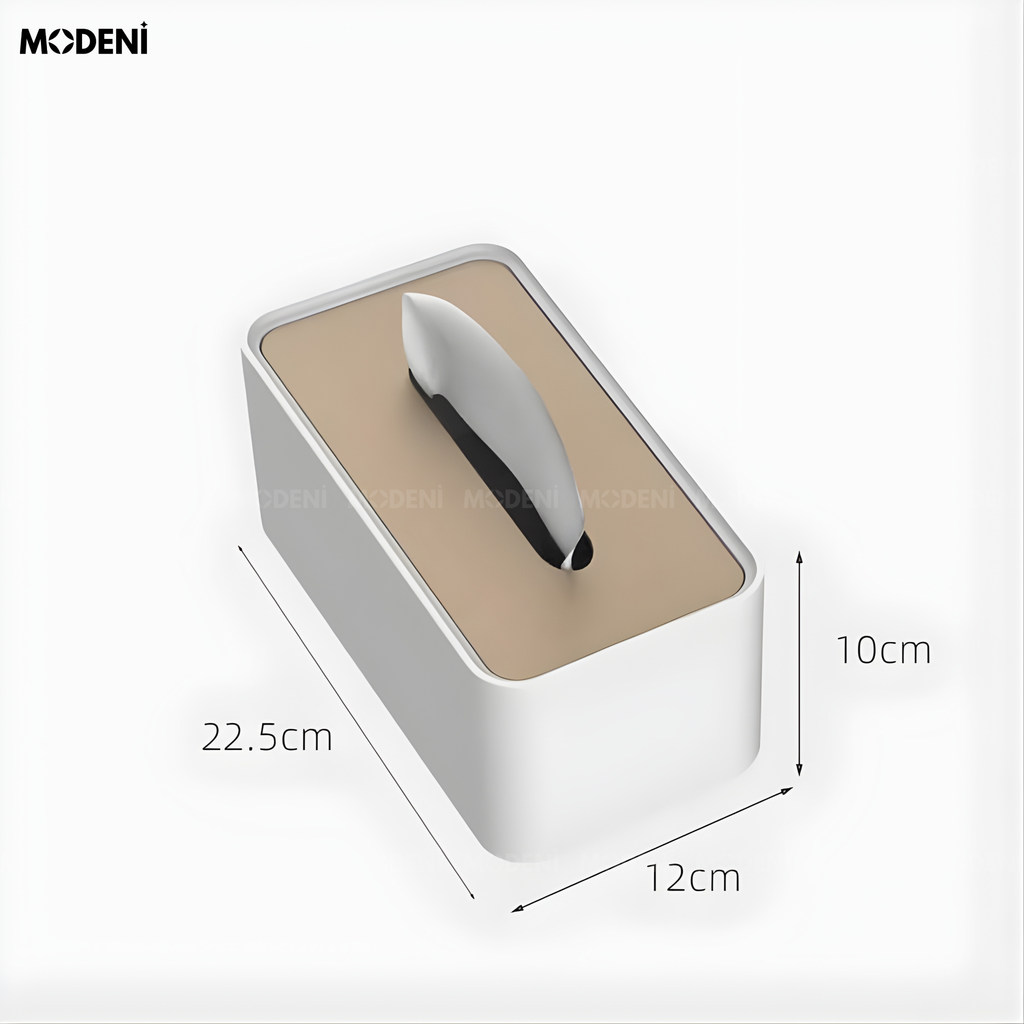 Hộp Khăn Giấy Iko Hợp Kim Cao Cấp Nắp Ánh Kim – Điểm Nhấn Modern Luxury Cho Không Gian Sống Tinh Tế