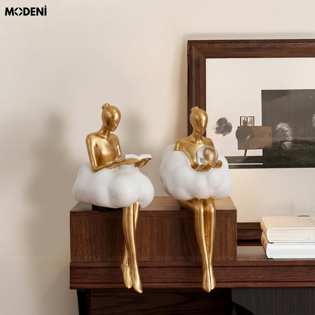 Set Decor Noir Muse Cao Cấp Phong Cách Modern Luxury Kết Hợp Artistic Minimalism