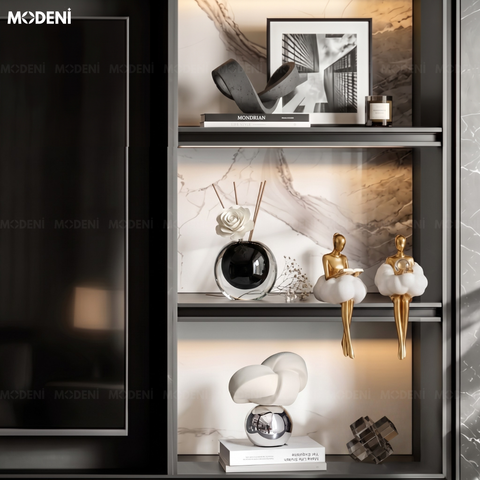  Set Decor Noir Muse Cao Cấp Phong Cách Modern Luxury Kết Hợp Artistic Minimalism 