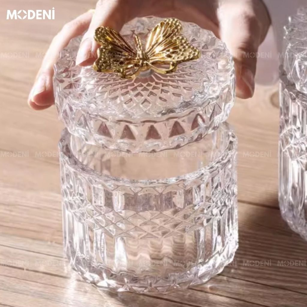 Set Decor Noir Crystal Cao Cấp Phong Cách Modern Luxury Kết Hợp Contemporary Chic