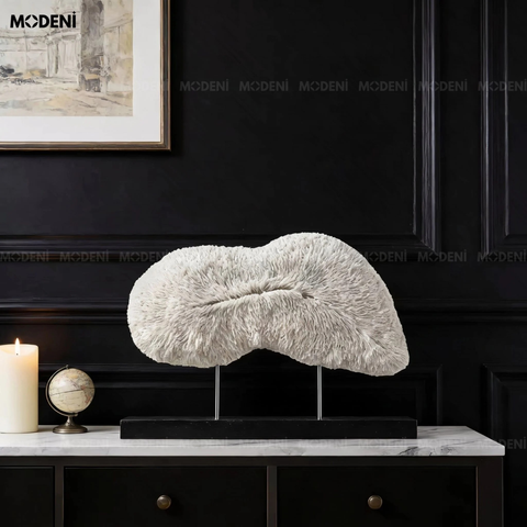  Tượng Trang Trí Cumulus Khối Vải Đế Nguyên Khối Đậm Chất Triển Lãm Kết Cấu Bề Mặt Mềm Mại Làm Quà Tặng Tân Gia 