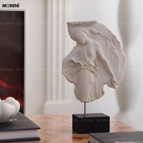  Tượng Trang Trí Sereia Đá Kết Cao Cấp Điểm Nhấn Cho Tủ Kệ Sách Hiện Đại 