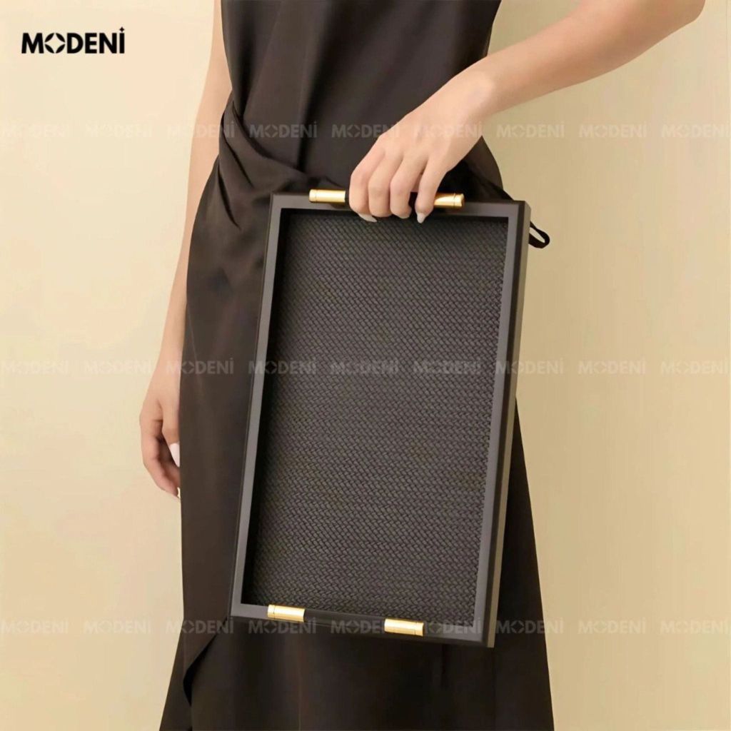 Set Decor Noir Crystal Cao Cấp Phong Cách Modern Luxury Kết Hợp Contemporary Chic