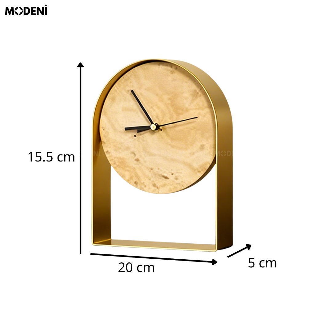 Tượng Arca Vàng Đồng Hồ Cao Cấp - Thiết Kế Hình Vòm, Nghệ Thuật Điêu Khắc Thời Gian Đương Đại Đẳng Cấp Tình trạng: Còn hàng