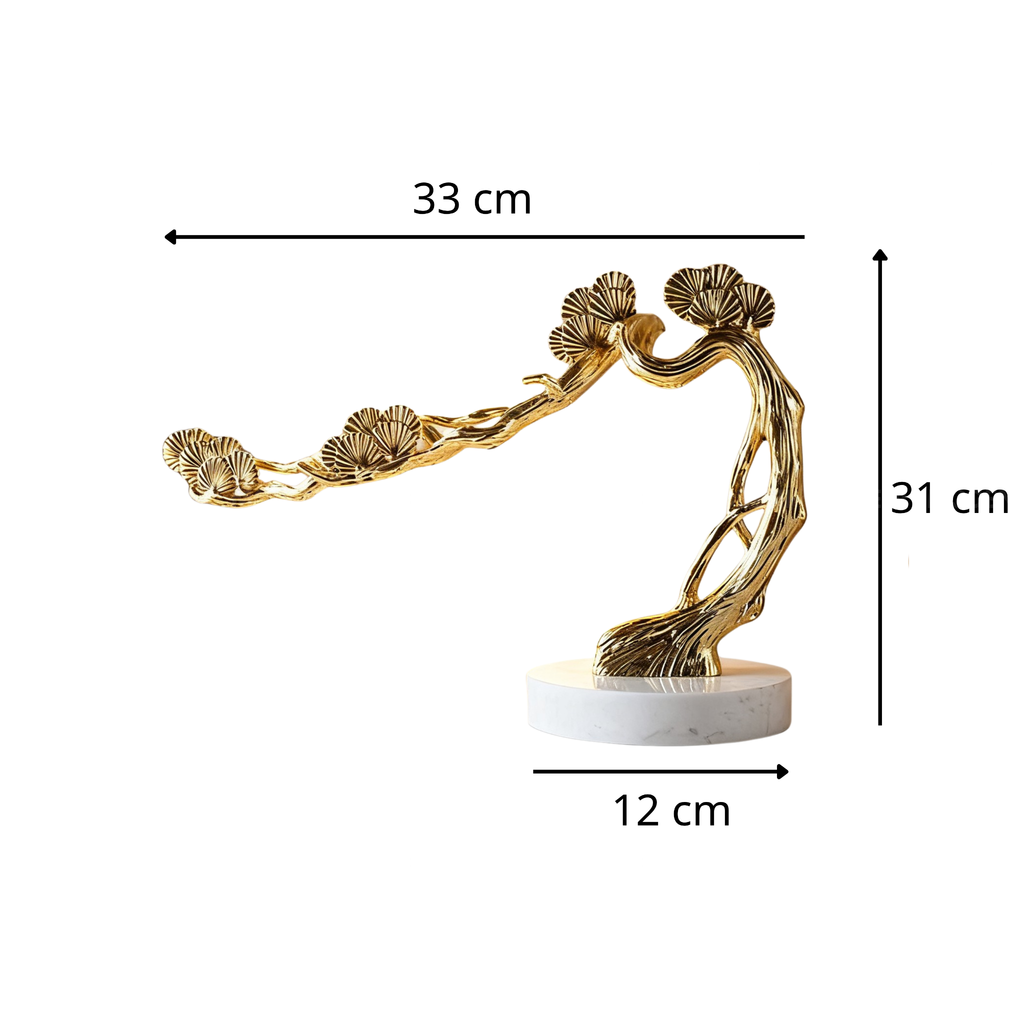 Tượng Trang Trí Etherea Cao Cấp - Mạ Vàng Thượng Uyển, Kiệt Tác Nghệ Thuật Thủ Công Tinh Xảo Hiện Đại