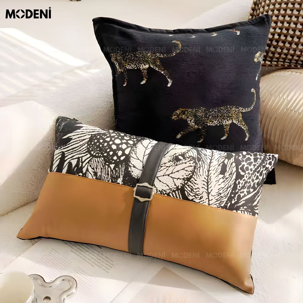 Set Vỏ Gối Sofa Savanna Luxe Cao Cấp Phong Cách Phá Cách Hiện Đại