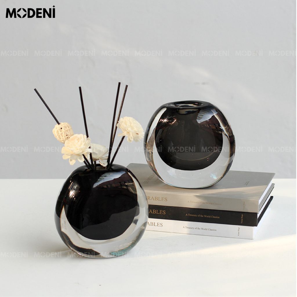 Set Decor Noir Muse Cao Cấp Phong Cách Modern Luxury Kết Hợp Artistic Minimalism