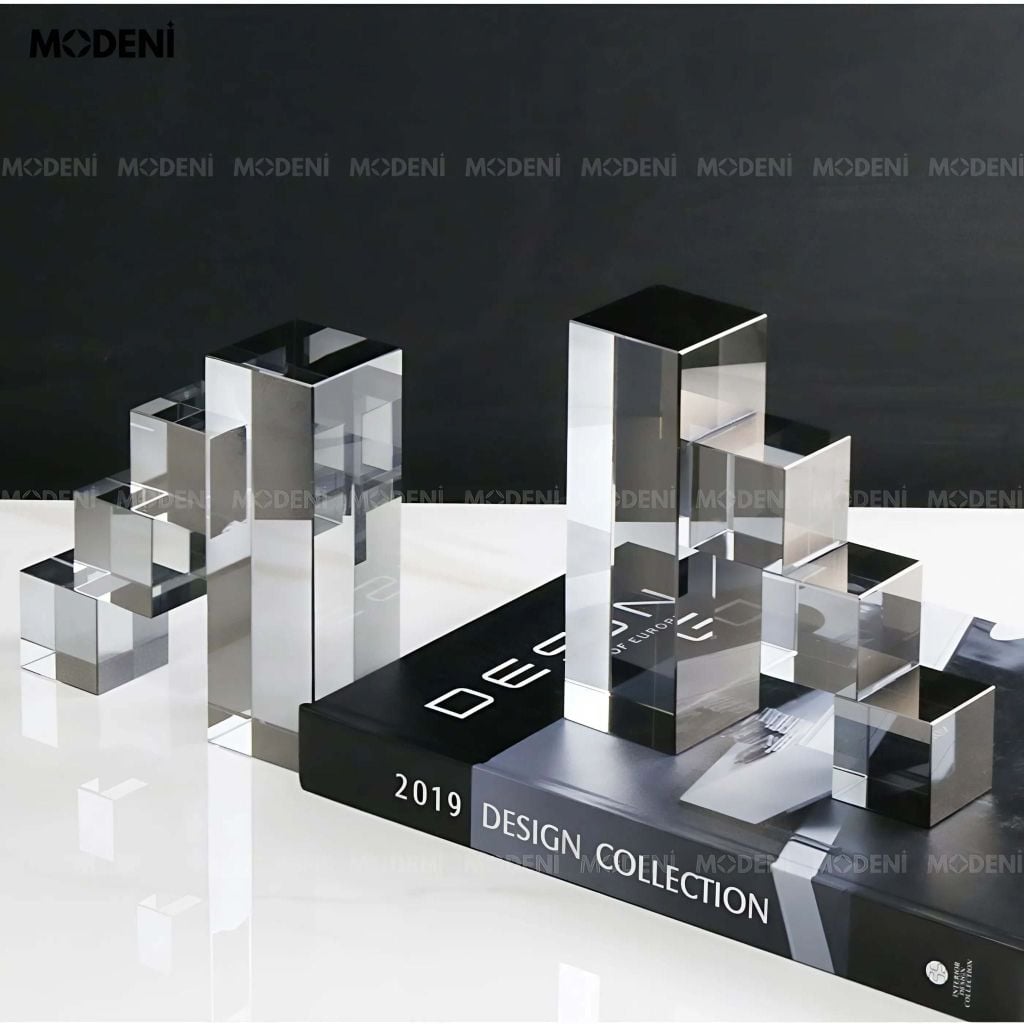 Set Decor Blanc Celestial Cao Cấp Phong Cách Modern Luxury Kết Hợp Minimal Elegance