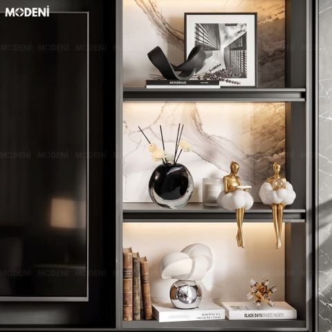  Set Decor Noir Muse Cao Cấp Phong Cách Modern Luxury Kết Hợp Artistic Minimalism 