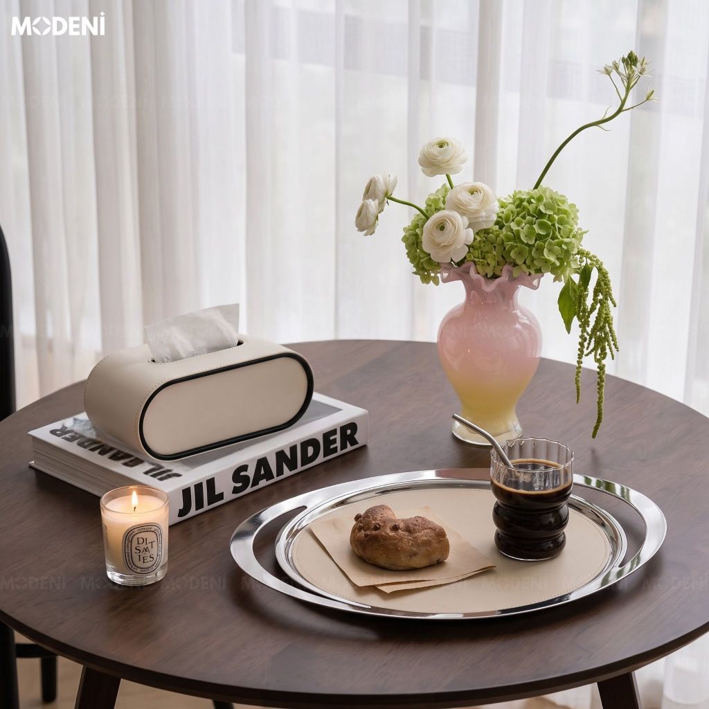 Set Decor Ivory Blush Cao Cấp Phong Cách Modern Luxury Kết Hợp Elegant Living