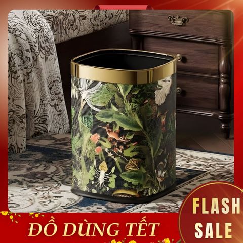  Thùng Rác Azurea Da Cao Cấp Không Nắp Họa Tiết The Wizard Oz Huyền Bí Nghệ Thuật Phù Hợp Cho Không Gian Sống Sang Trọng 