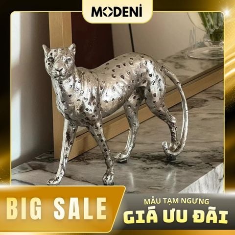  Tượng Báo Soren Trang Trí Ánh Bạc – Phong Cách Nghệ Thuật Hiện Đại – Điểm Nhấn Mạnh Mẽ Cho Không Gian Có Gu 