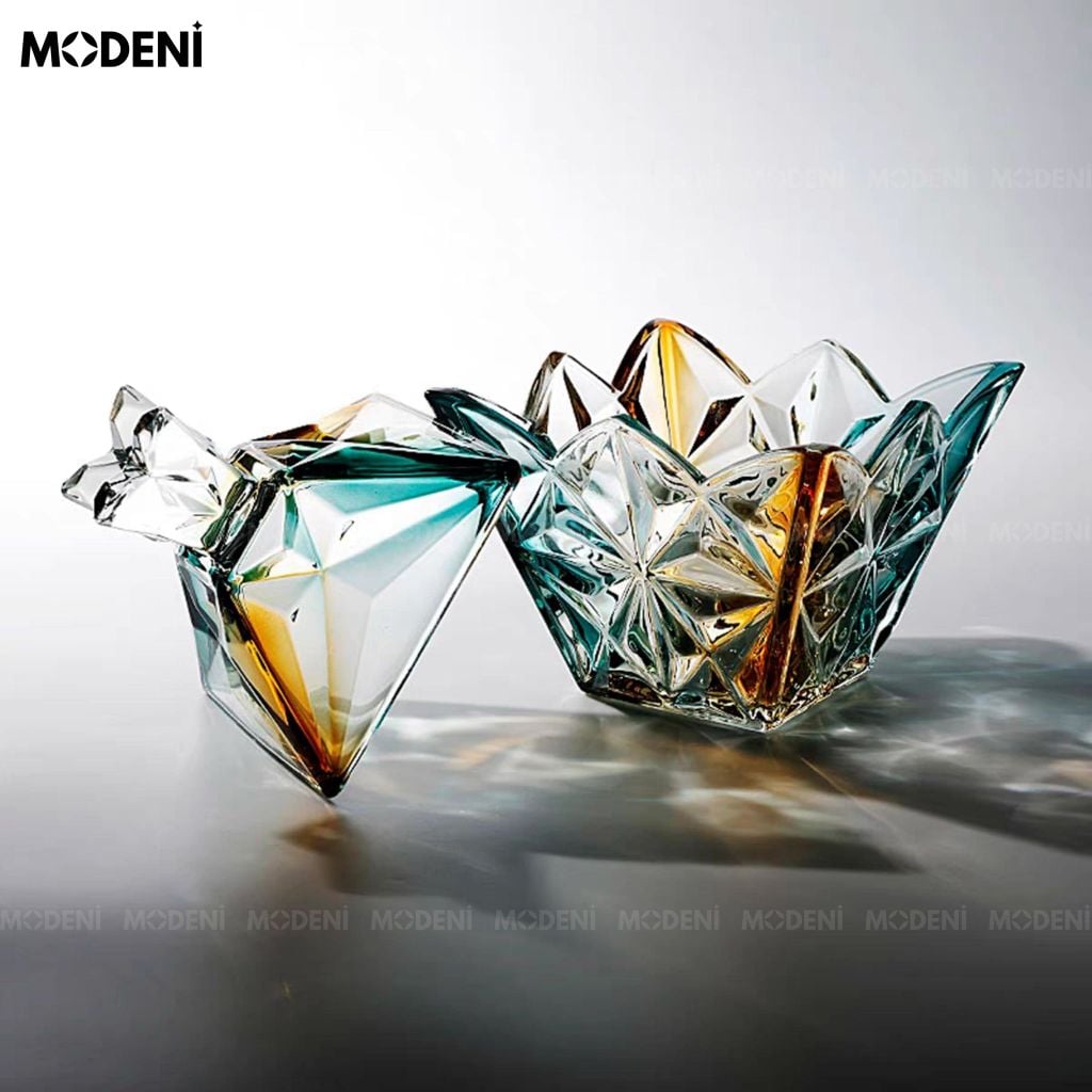 Hủ Thủy Tinh Nebula – Cắt Giác Kim Cương Tinh Xảo Phù Hợp Cho Không Gian Tiếp Khách Sang Trọng