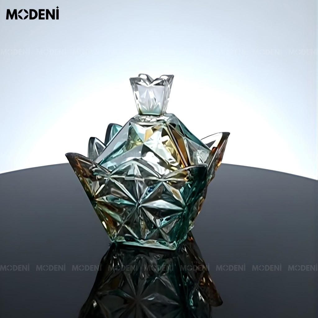 Hủ Thủy Tinh Nebula – Cắt Giác Kim Cương Tinh Xảo Phù Hợp Cho Không Gian Tiếp Khách Sang Trọng