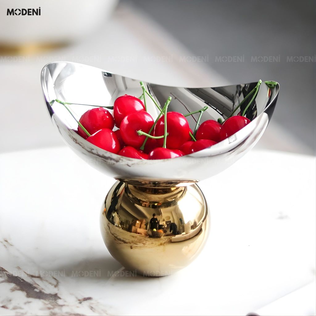 Tô Trái Cây Jopi Hợp Kim Bóng Phù Hợp Cho Mọi Không Gian