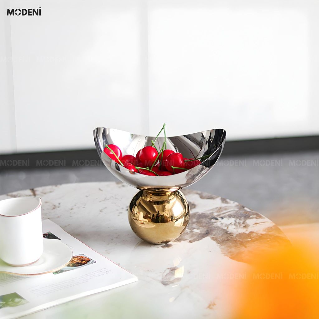 Tô Trái Cây Jopi Hợp Kim Bóng Phù Hợp Cho Mọi Không Gian