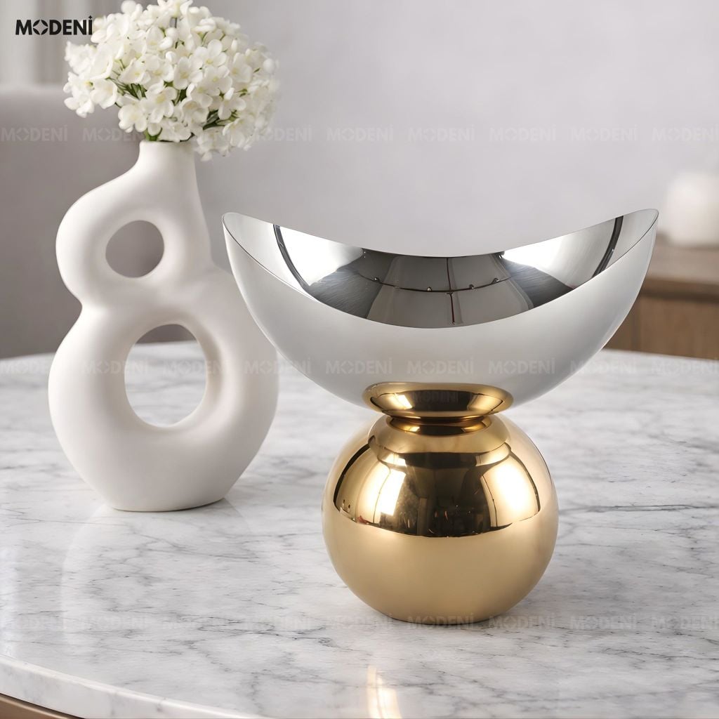 Tô Trái Cây Jopi Hợp Kim Bóng Phù Hợp Cho Mọi Không Gian