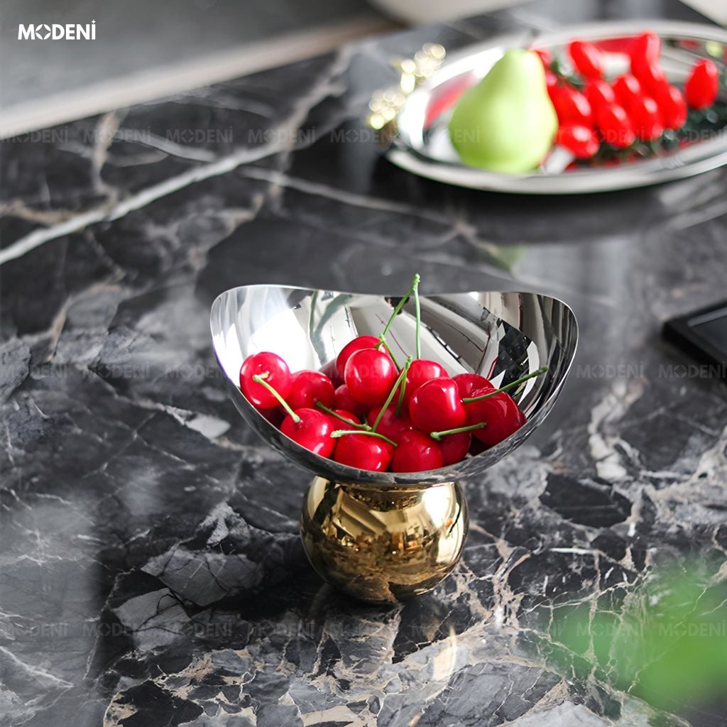 Tô Trái Cây Jopi Hợp Kim Bóng Phù Hợp Cho Mọi Không Gian