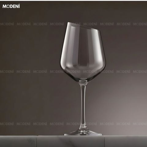  Ly Rượu Vang Tenet Liqueur Vạt Chéo Thủy TInh Cao Cấp Cho Tiệc Rượu Sang Trọng 