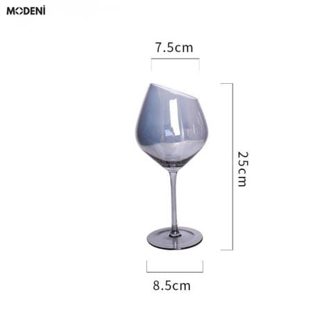  Ly Rượu Vang Tenet Liqueur Vạt Chéo Thủy TInh Cao Cấp Cho Tiệc Rượu Sang Trọng 