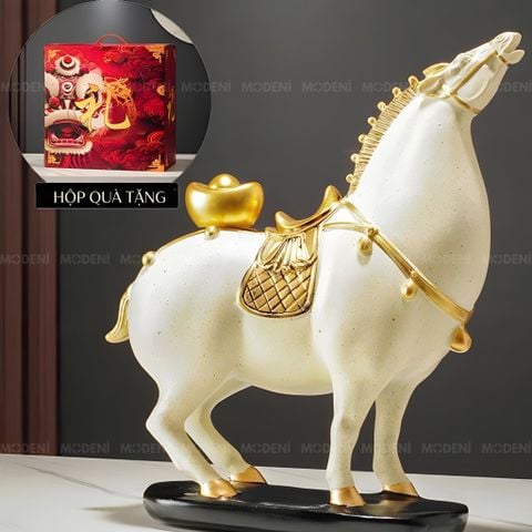  Tượng Trang Trí Glyph Trắng Composite Cao Cấp Đúc Nguyên Khối Sang Trọng Cho Không Gian Hiện Đại Sang Trọng 