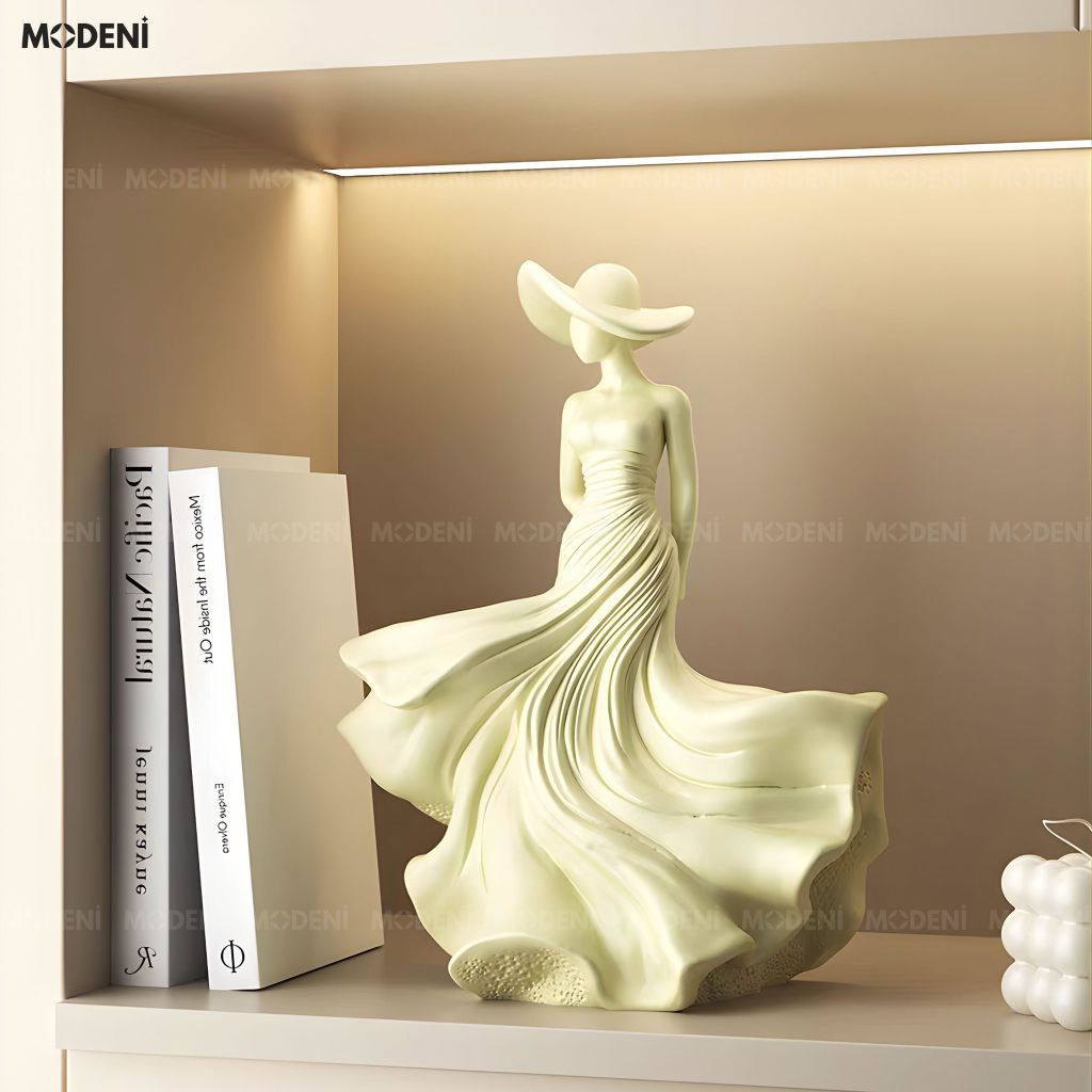 Tượng Trang Trí Radi Resin Cao Cấp Hoàn Thiện TInh Xảo Phù Hợp CHo Không Gian Decor Phòng Khách