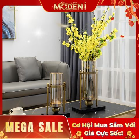  Bình Hoa Thủy Tinh Candlesticks 