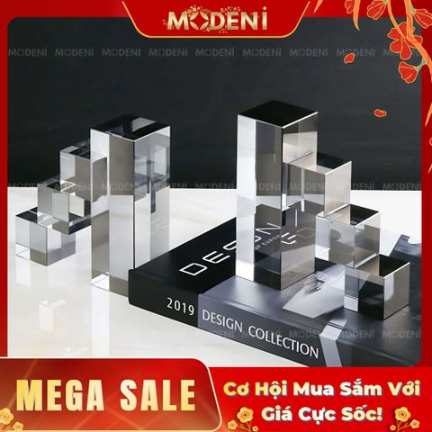  Chặn Sách & Tượng Modra Nghệ Thuật Hiện Đại – Pha Lê Cắt Khối Biểu Tượng Minh Triết – Decor Bàn Làm Việc & Văn Phòng Thiết Kế 