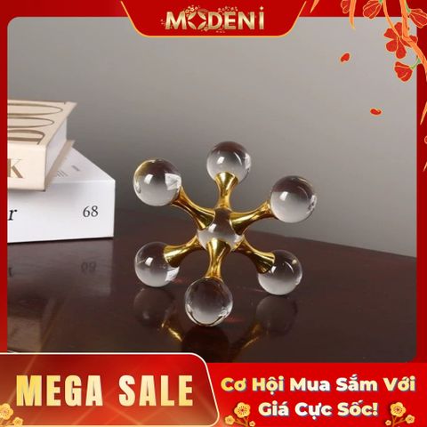  Tượng Atomix Nghệ Thuật Hiện Đại – Khối Xoay Trừu Tượng Cao Cấp – Decor Bàn Làm Việc & Văn Phòng Sáng Tạo 