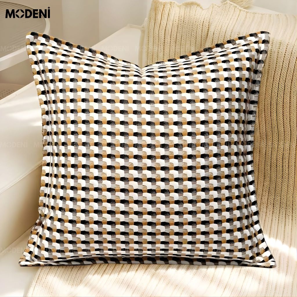 Set Vỏ Gối Sofa Hermosa Saddle Cao Cấp Phong Cách Quý Tộc Sang Trọng Quý Phái